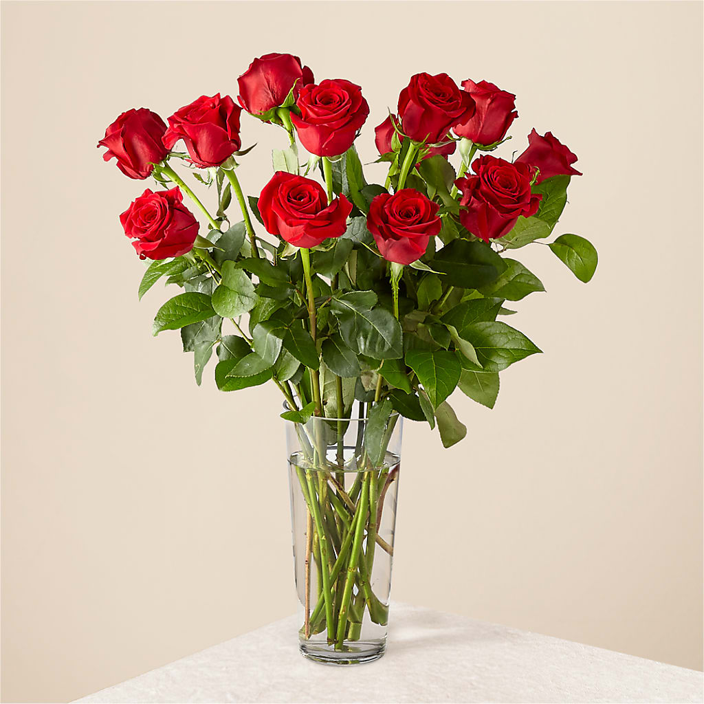 Long Stem Red Rose Bouquet – Le Fleur Llc, Pelham AL