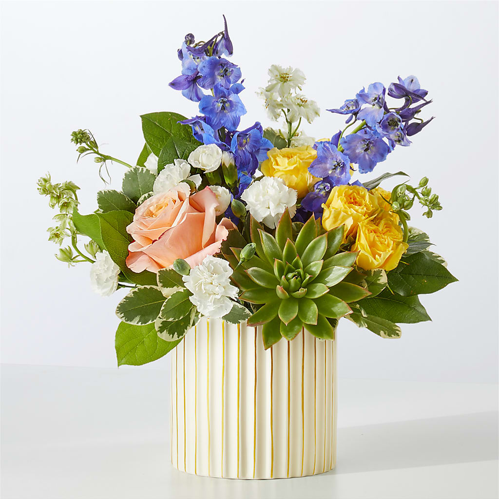 Cobalt Reverie Bouquet – Le Fleur Llc, Pelham AL