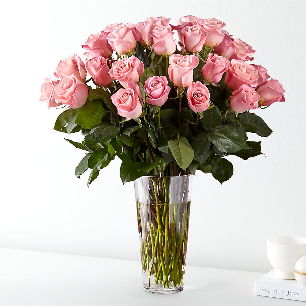 Long Stem Pink Rose Bouquet – Le Fleur Llc, Pelham AL