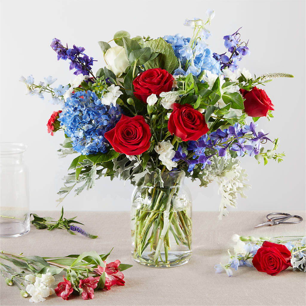 Star Spangled - A Florist Original – Le Fleur Llc, Pelham AL