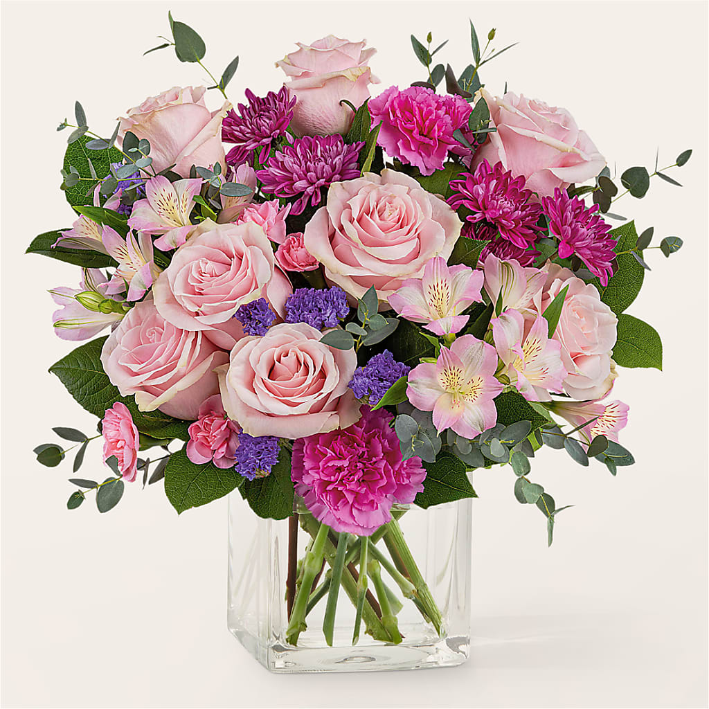 Rosy Radiance Bouquet – Le Fleur Llc, Pelham AL