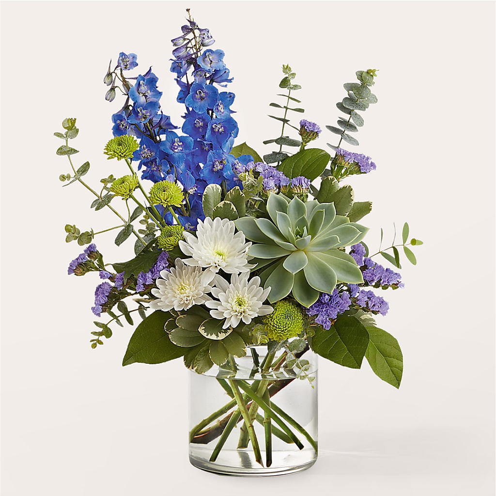 Cerulean Waves Bouquet – Le Fleur Llc, Pelham AL