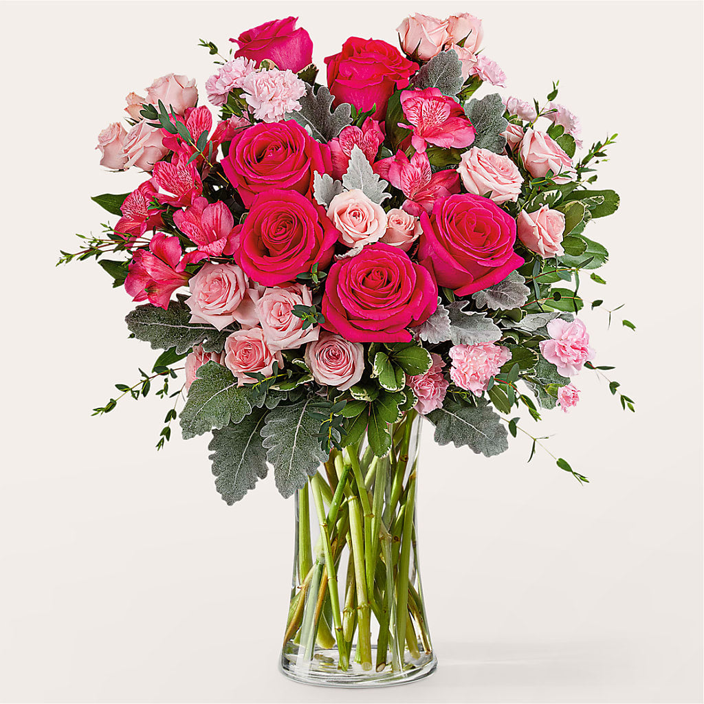 Tickled Pink Bouquet – Le Fleur Llc, Pelham AL