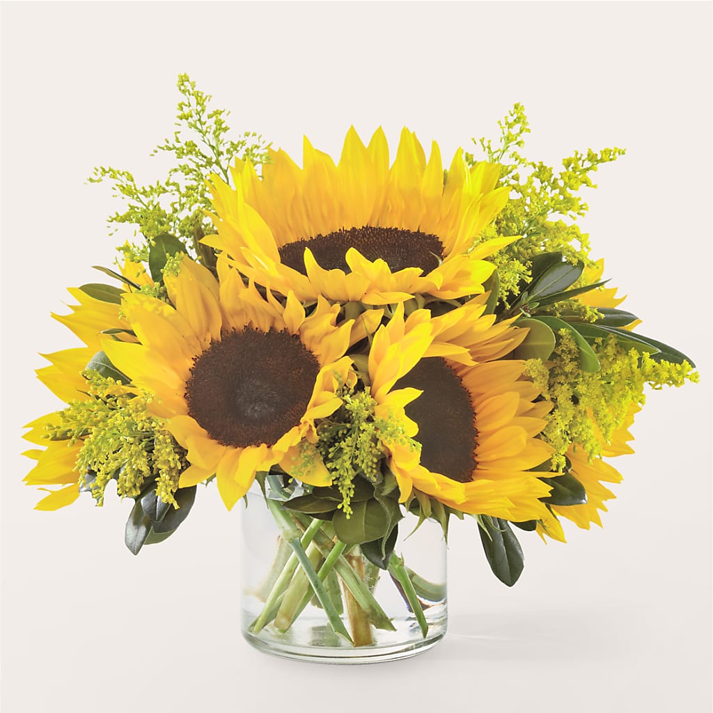 Beaming Sunflower Bouquet – Le Fleur Llc, Pelham AL