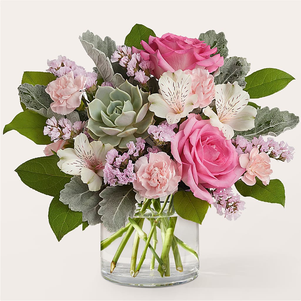 Dusty Rose Bouquet – Le Fleur Llc, Pelham AL