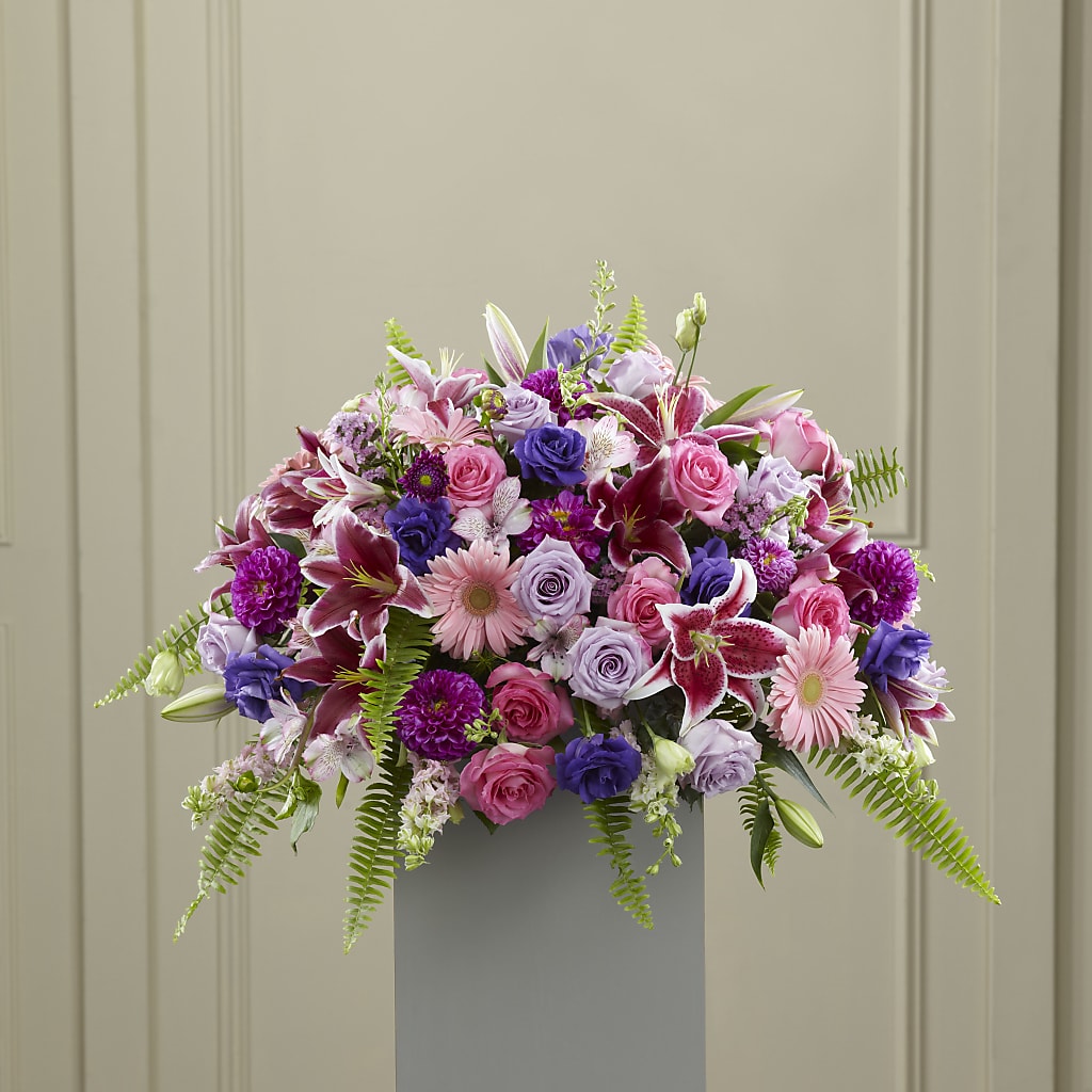 Fare Thee Well Pedestal – Le Fleur Llc, Pelham AL