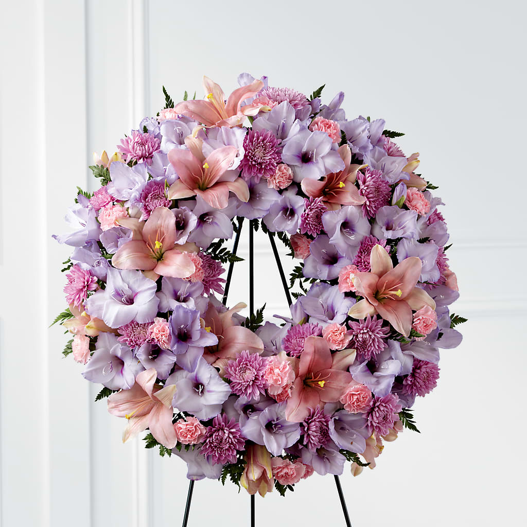 Beloved Friend Wreath – Le Fleur Llc, Pelham AL