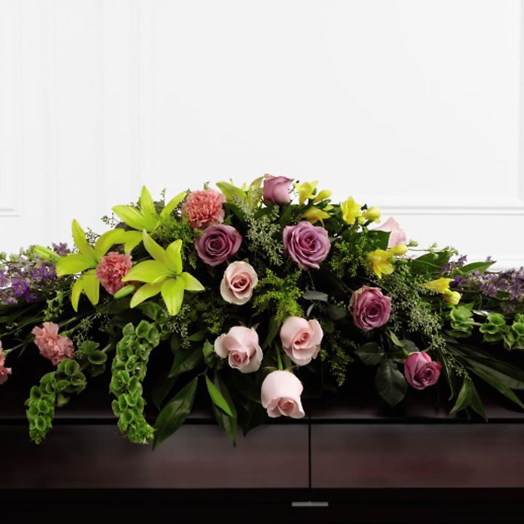Forever Beloved Casket Spray – Le Fleur Llc, Pelham AL