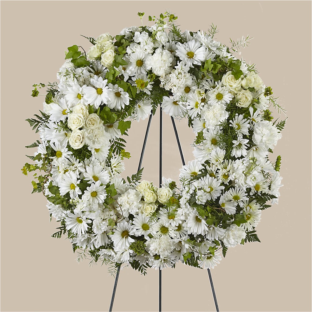Faithful Wishes Wreath – Le Fleur Llc, Pelham AL