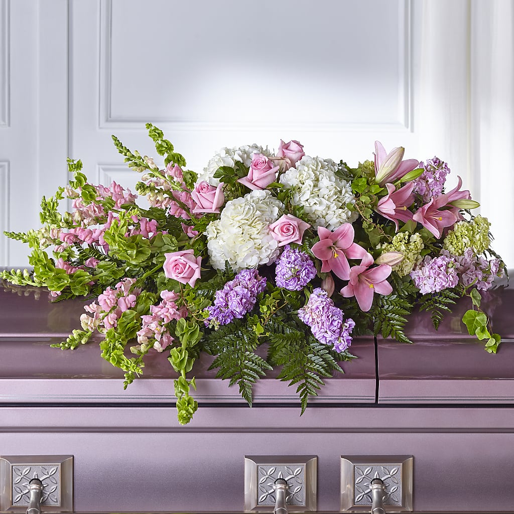 Life's Gratitude Casket Spray – Le Fleur Llc, Pelham AL