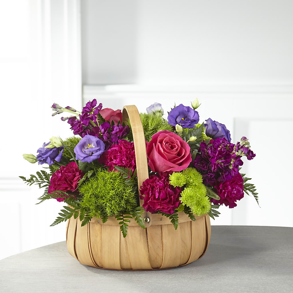 Serene Sanctuary Basket – Le Fleur Llc, Pelham AL