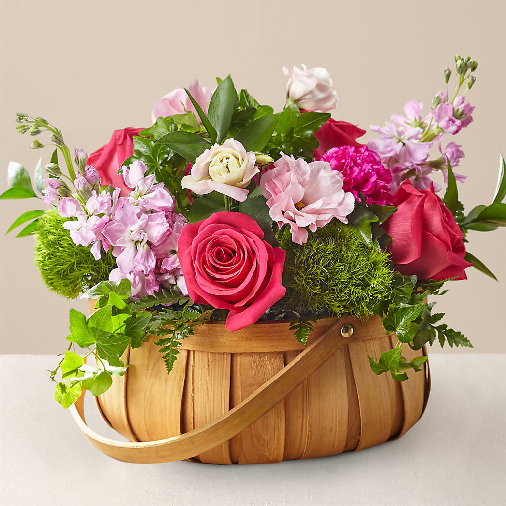 Radiance in Bloom Basket – Le Fleur Llc, Pelham AL