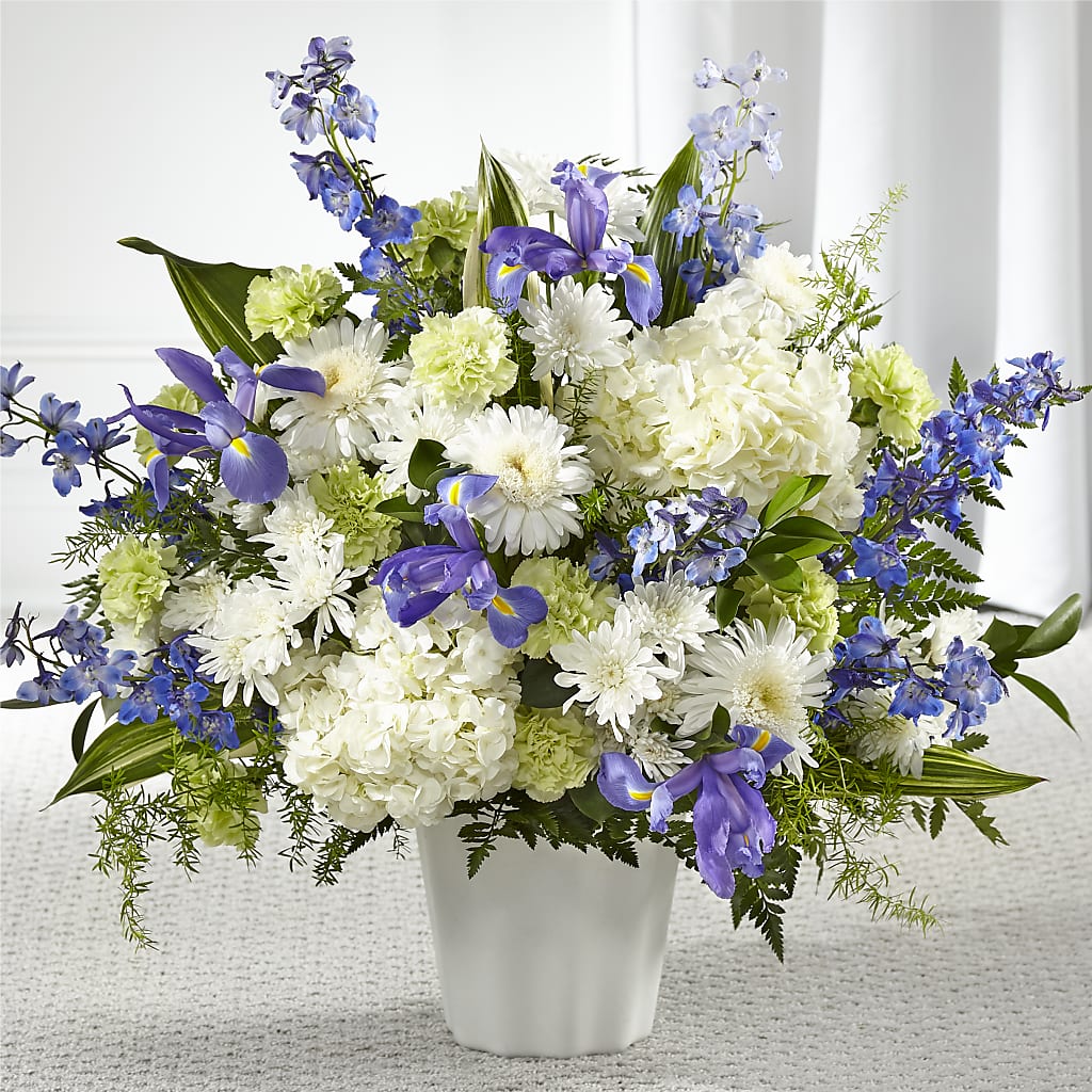 Soft Serenity Floor Basket – Le Fleur Llc, Pelham AL