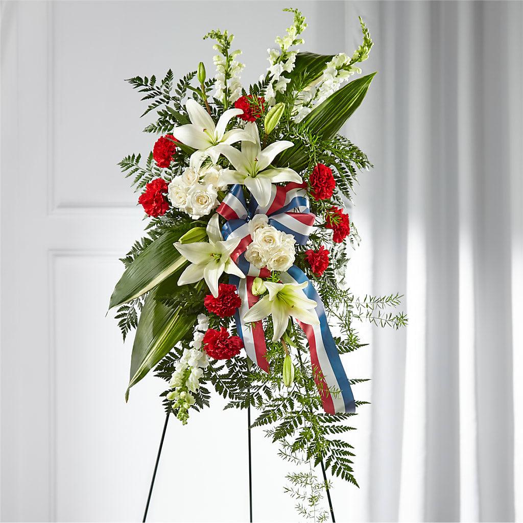 Stars of Life Standing Spray – Le Fleur Llc, Pelham AL