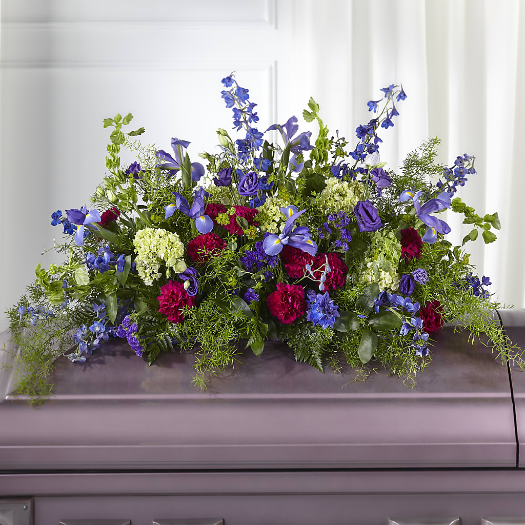 Always Treasured Casket Spray – Le Fleur Llc, Pelham AL