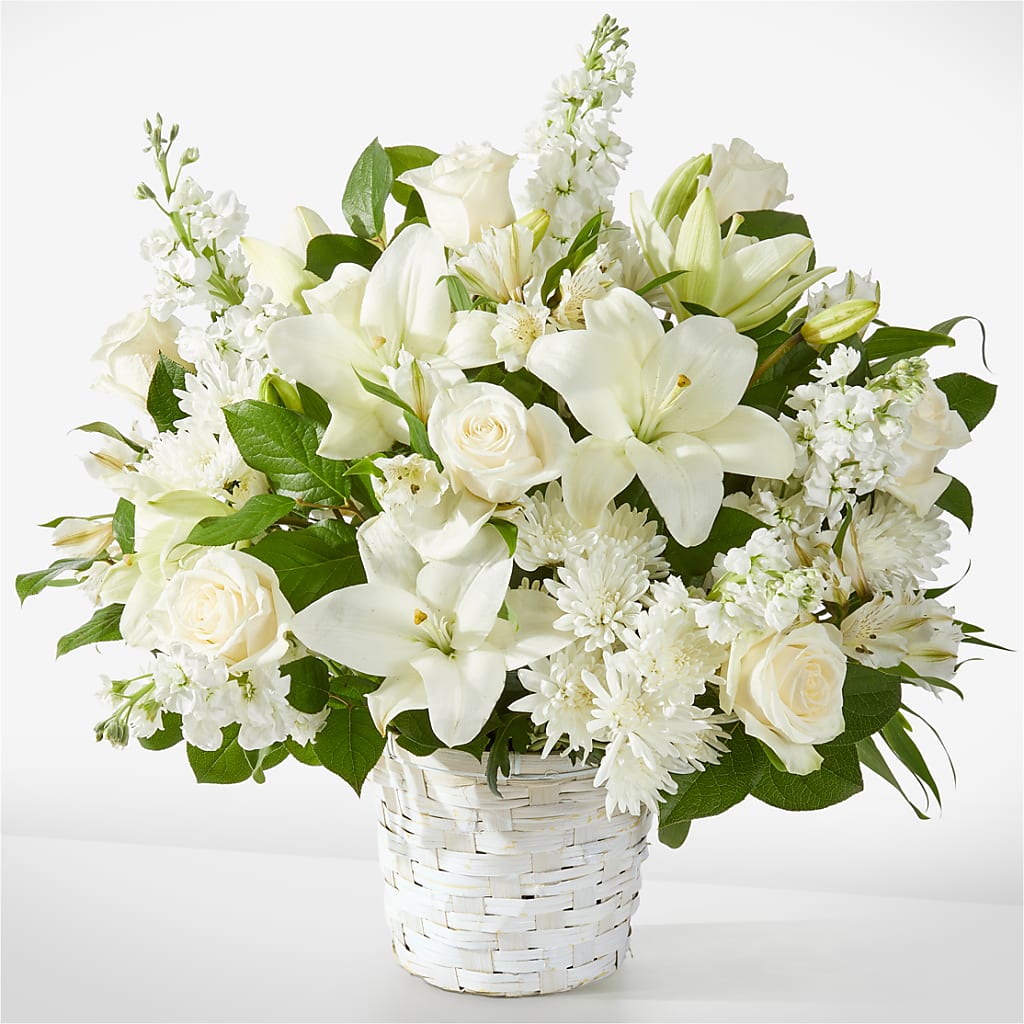 Peaceful Reflections Arrangement – Le Fleur Llc, Pelham AL