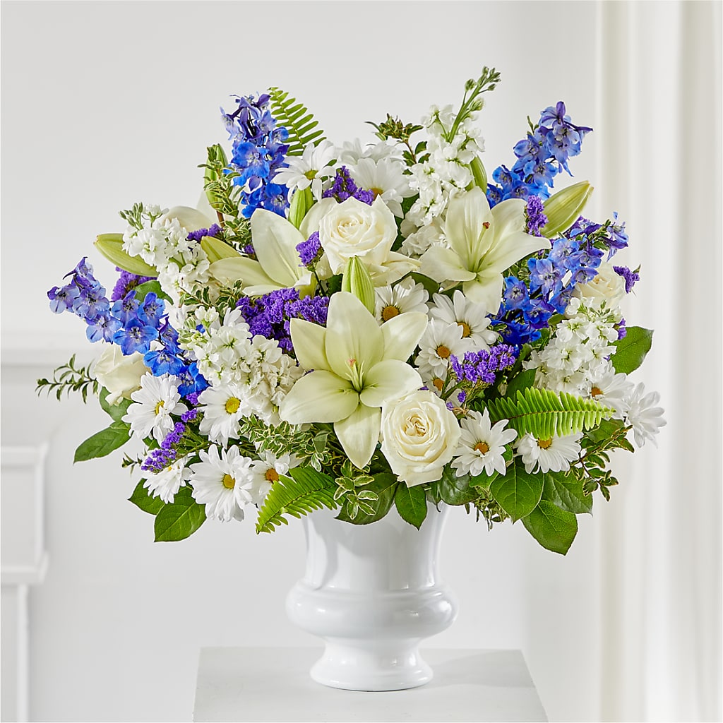 Expressions of Hope Urn Arrangement – Le Fleur Llc, Pelham AL