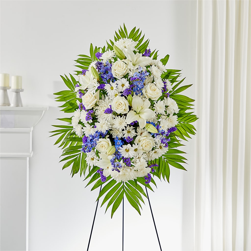 At Rest Standing Spray – Le Fleur Llc, Pelham AL