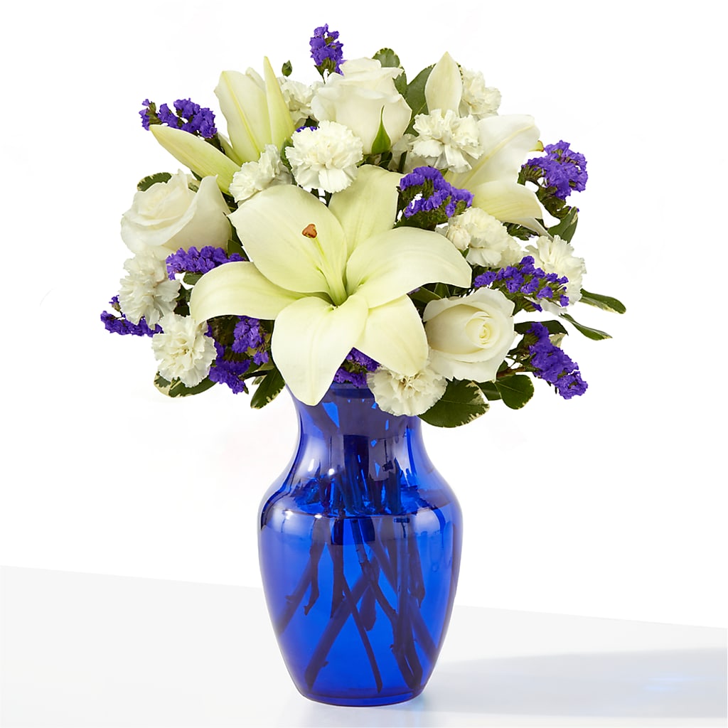 Sapphire Rush Bouquet – Le Fleur Llc, Pelham AL
