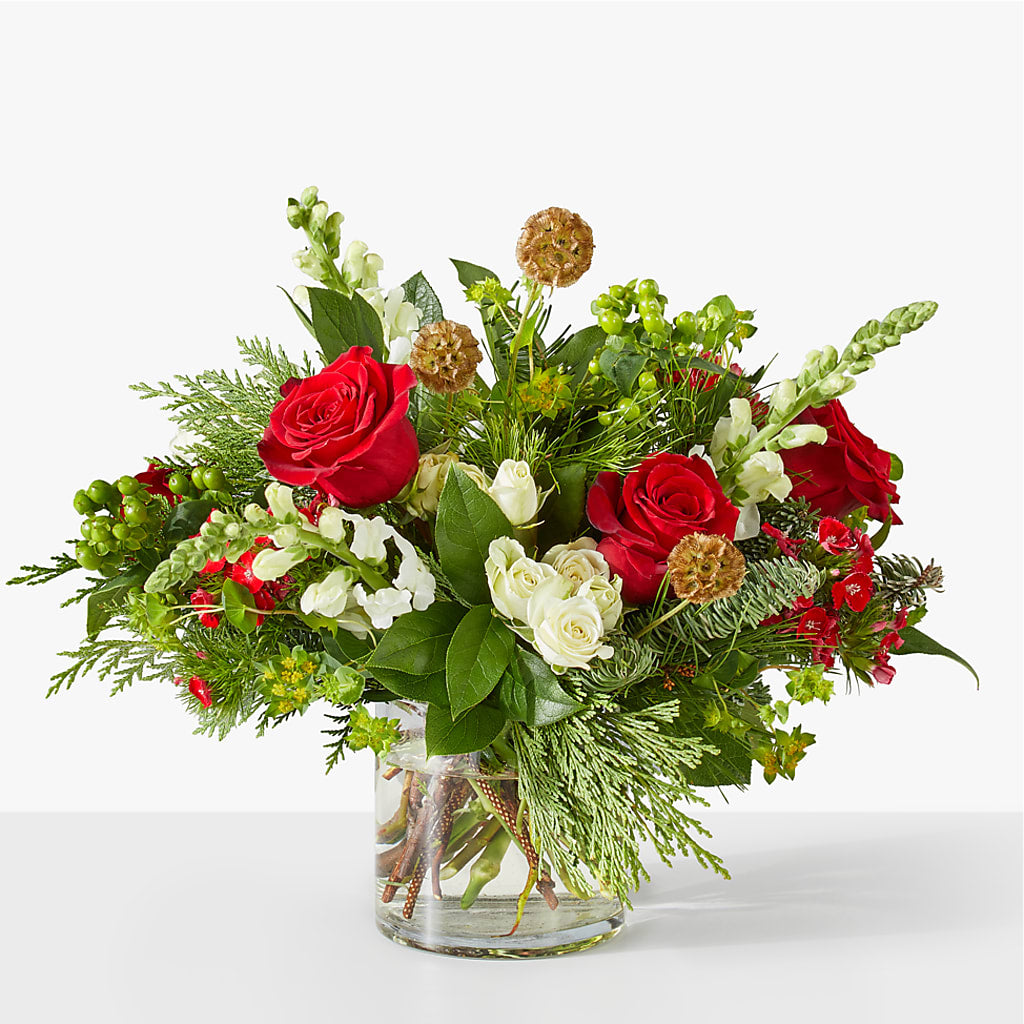 Deck the Halls Bouquet – Le Fleur Llc, Pelham AL