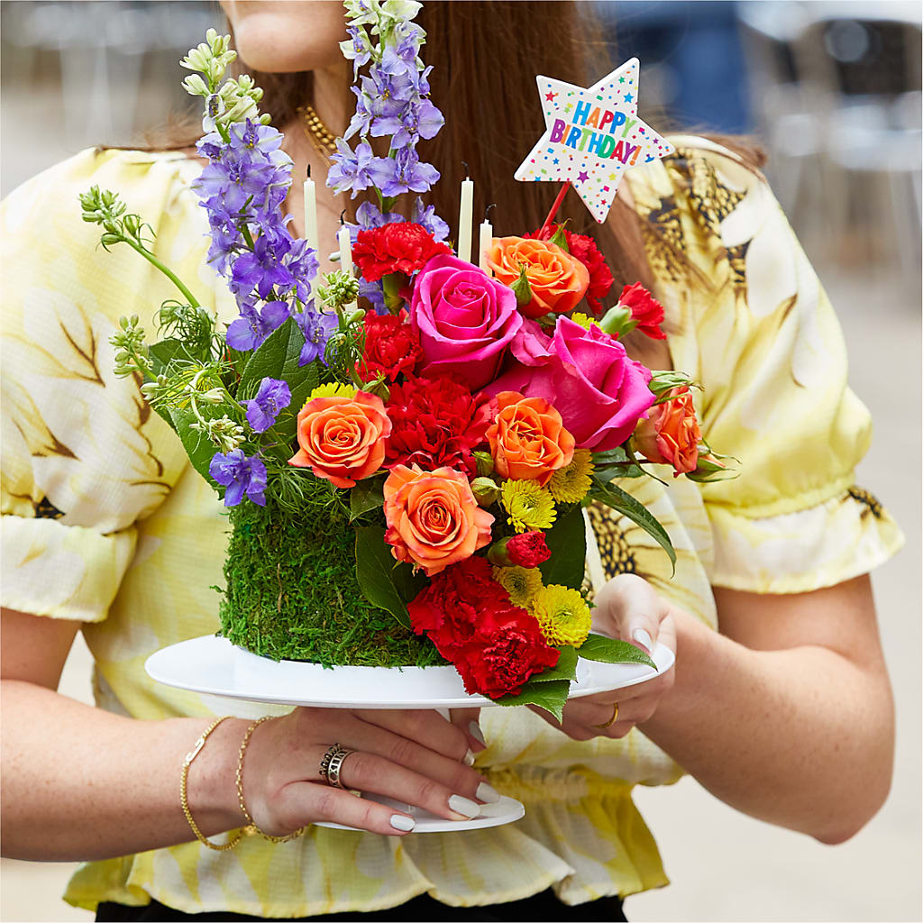 Best Year Yet Floral Cake – Le Fleur Llc, Pelham AL