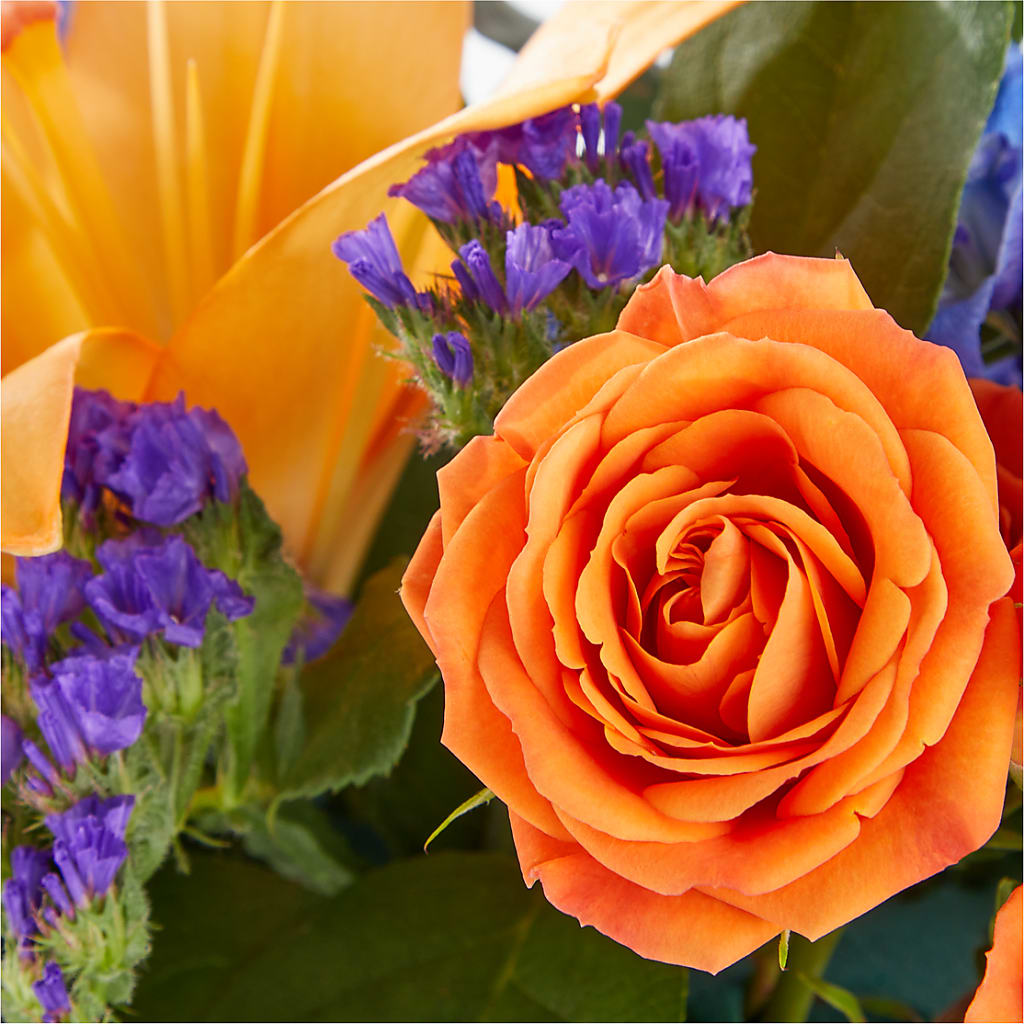 Radiant Citrus Box Bouquet –  Le Fleur Llc, Pelham AL