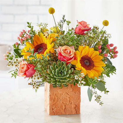 Sunflower Season Bouquet –  Le Fleur Llc, Pelham AL
