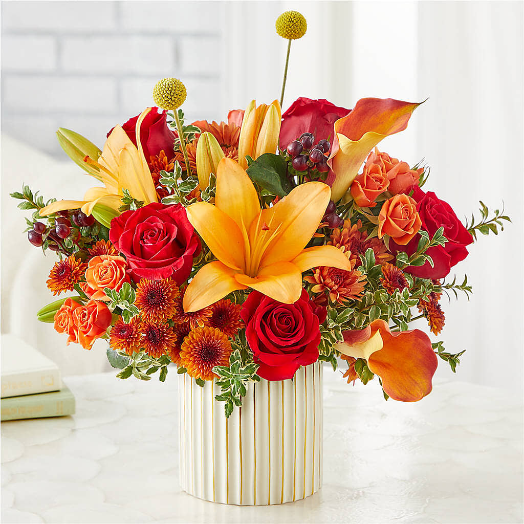 Scarlet Skies Bouquet –  Le Fleur Llc, Pelham AL