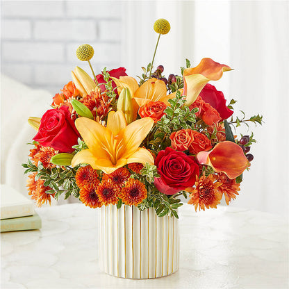 Scarlet Skies Bouquet –  Le Fleur Llc, Pelham AL