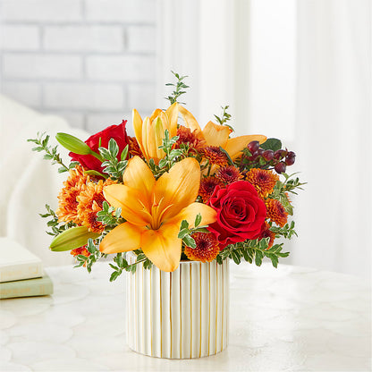 Scarlet Skies Bouquet –  Le Fleur Llc, Pelham AL