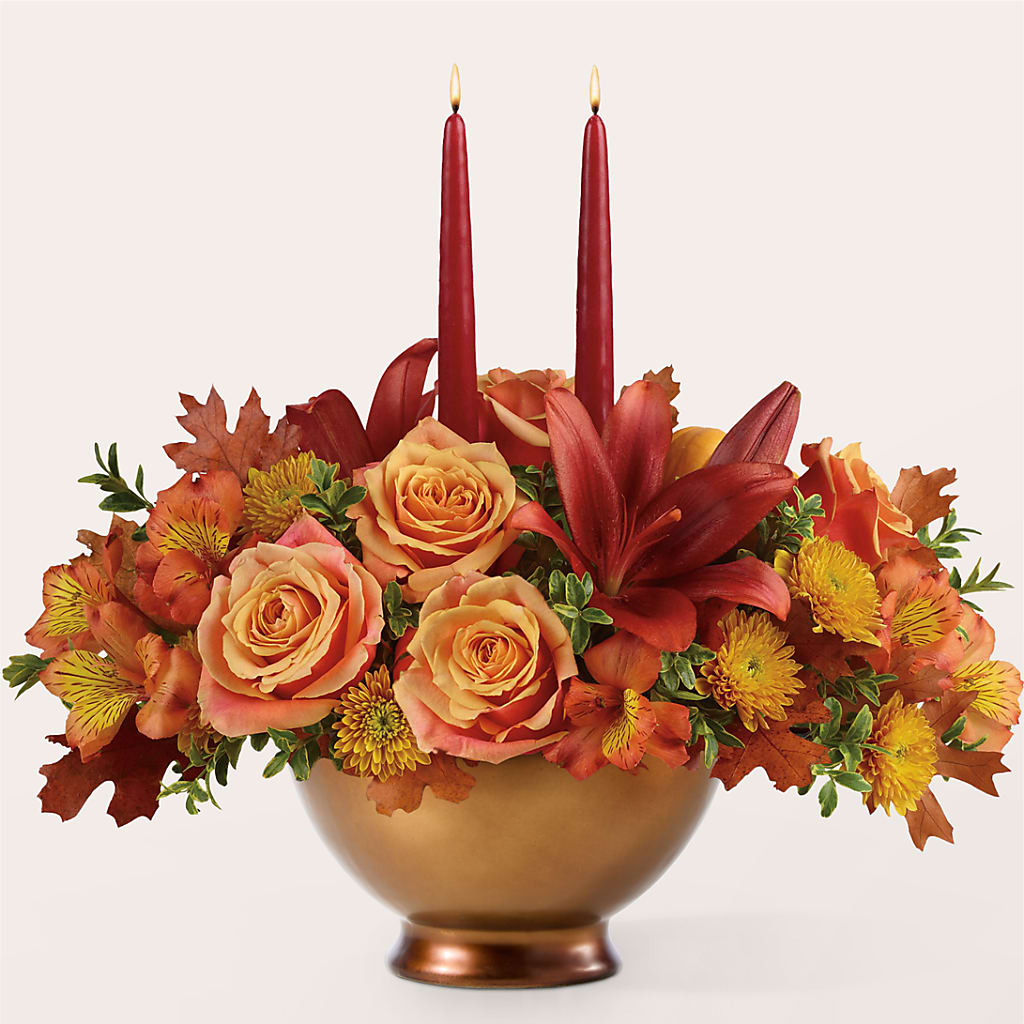 Harvest Table Centerpiece –  Le Fleur Llc, Pelham AL