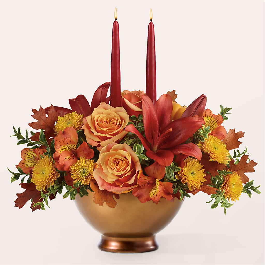 Harvest Table Centerpiece –  Le Fleur Llc, Pelham AL