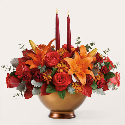Fruits of Fall Centerpiece –  Le Fleur Llc, Pelham AL