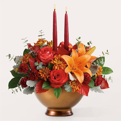 Fruits of Fall Centerpiece –  Le Fleur Llc, Pelham AL