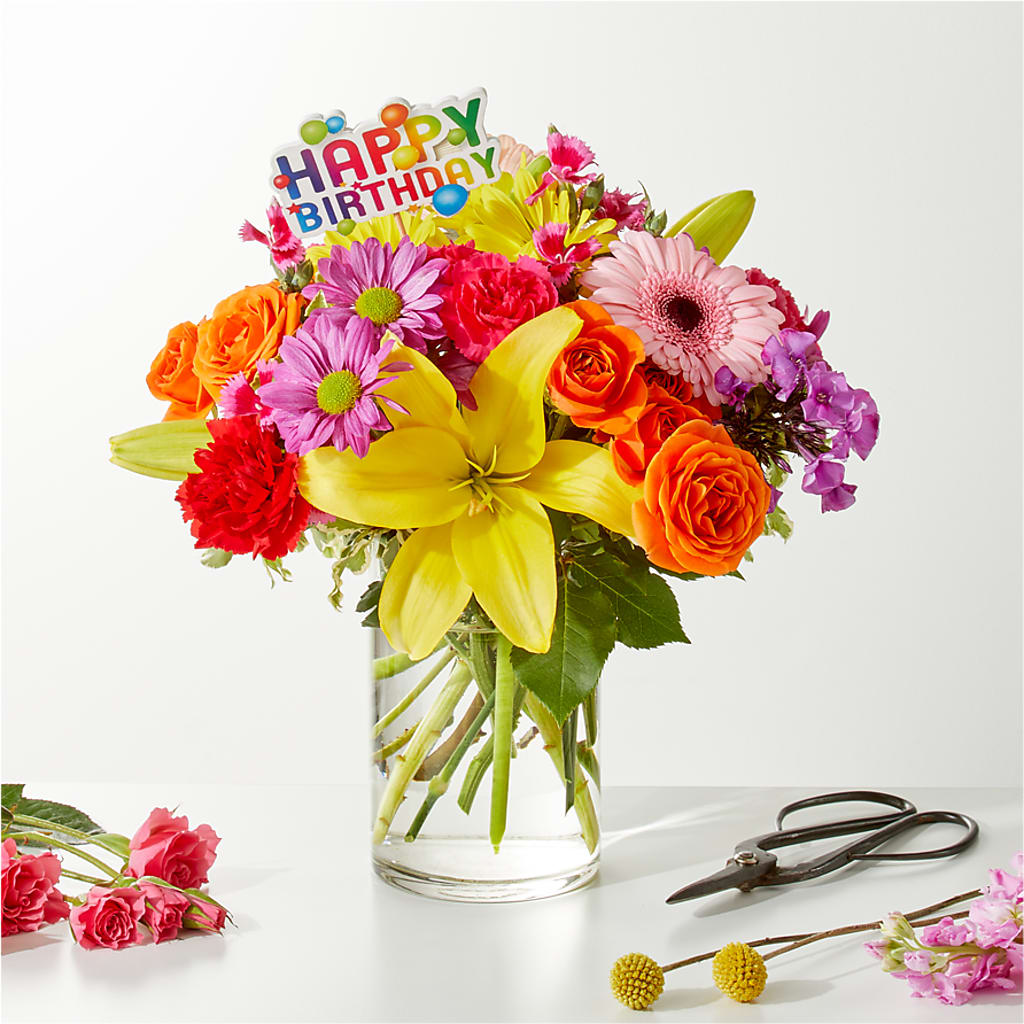 Cue the Confetti - A Florist Original –  Le Fleur Llc, Pelham AL