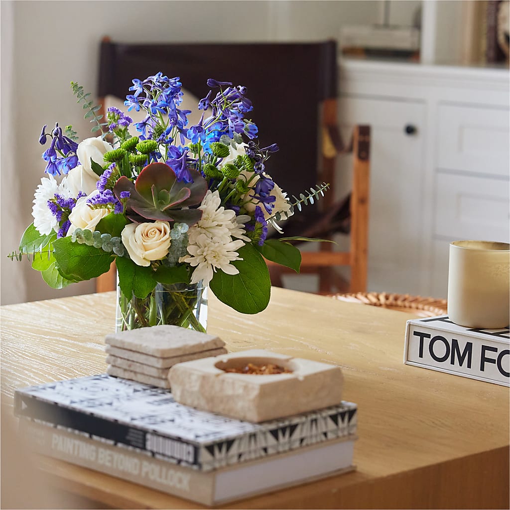 Cerulean Waves Bouquet –  Le Fleur Llc, Pelham AL
