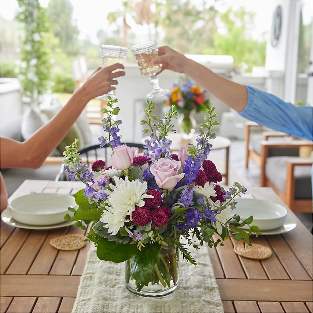 Violet Frost Bouquet –  Le Fleur Llc, Pelham AL