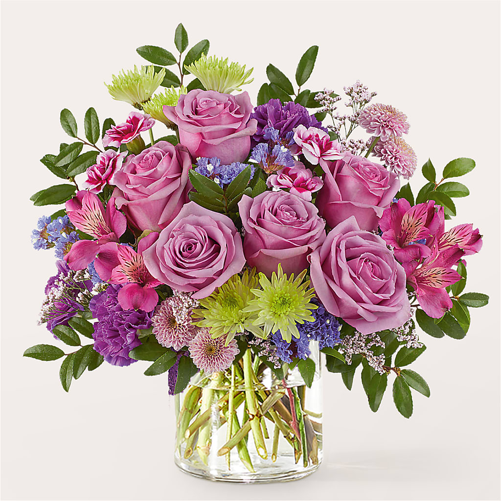 Glass Half Full Bouquet –  Le Fleur Llc, Pelham AL