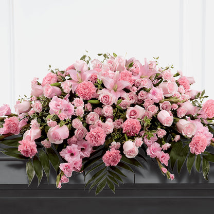 Garden of Comfort Casket Spray (Standard) –  Le Fleur Llc, Pelham AL