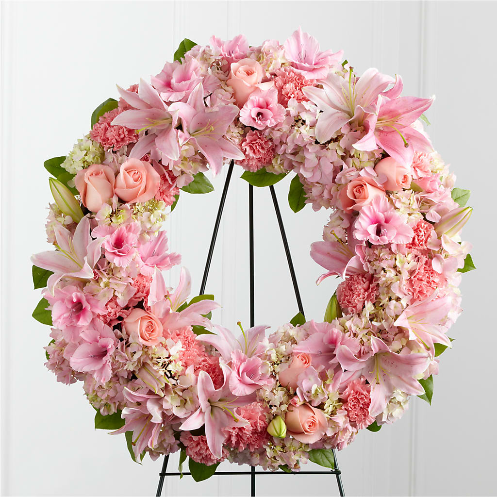 Loving Remembrance Wreath –  Le Fleur Llc, Pelham AL