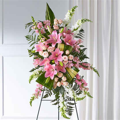Elegant Embrace Standing Spray –  Le Fleur Llc, Pelham AL