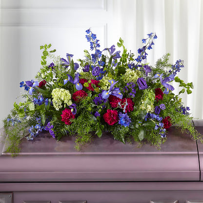 Always Treasured Casket Spray –  Le Fleur Llc, Pelham AL