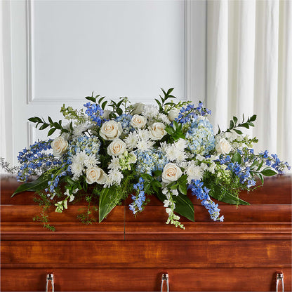 Timeless Essence Casket Spray –  Le Fleur Llc, Pelham AL
