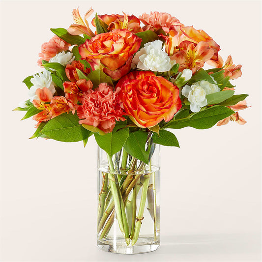 Apricot Glow Bouquet –  Le Fleur Llc, Pelham AL