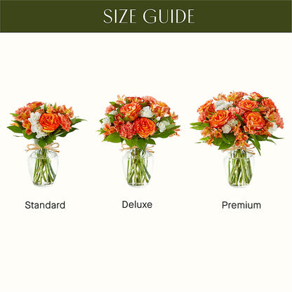 Apricot Glow Bouquet –  Le Fleur Llc, Pelham AL