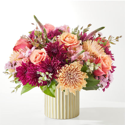 Berry Cobbler Bouquet with Ivory Vase –  Le Fleur Llc, Pelham AL