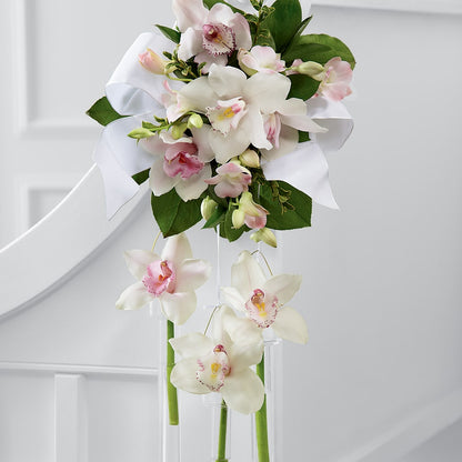 Perfect Entrance Pew Arrangement –  Le Fleur Llc, Pelham AL