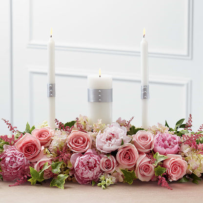 Worldwide Romance Unity Candle Arrangement –  Le Fleur Llc, Pelham AL