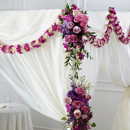 Color & Light Chuppah Decor –  Le Fleur Llc, Pelham AL