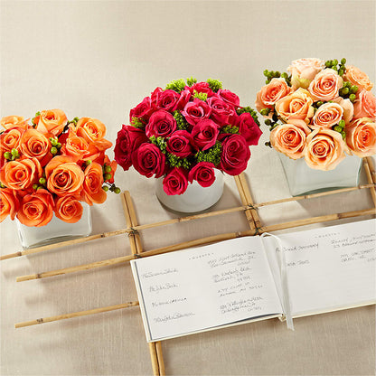 Dawn Rose Centerpiece –  Le Fleur Llc, Pelham AL